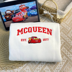 Sally Mcqueen And Tow Matter Disney Embroidered Sweatshirt, Hoodie, T shirt (4)