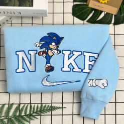 Sonic the Hedgehog And Friends Embroidered Sweatshirts, Hoodie, T-shirt