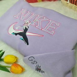 Spiderman Miles Morales and Gwen Stacy Nike Embroidered Sweatshirts, Nike Matching Embroidery (2)