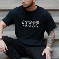 Spooky Killers Embroidered Sweatshirt, Horror Friends Shirt4