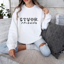 Spooky Killers Embroidered Sweatshirt, Horror Friends Shirt5