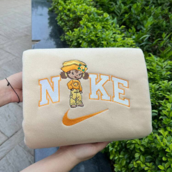 Strawberry Shortcake Nike Embroidered Sweatshirts, Nike Couple Embroidery, Gift For Your Friends (4)