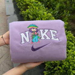 Strawberry Shortcake Nike Embroidered Sweatshirts, Nike Couple Embroidery, Gift For Your Friends (5)