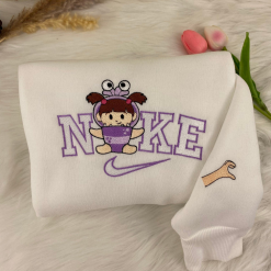 Sulley And Boo Disney Nike Matching Embroidered, Disney Nike Embroidered Hoodies (2)