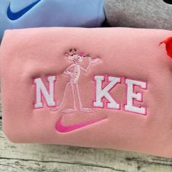 The Pink Panther Show Nike Embroidered Sweatshirts, Nike Matching Embroidery (5)