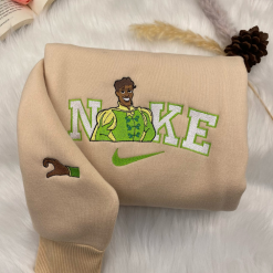 Tiana And Naveen Disney Nike Embroidered Sweatshirts, Nike Couple Embroidered Sweatshirts (2)