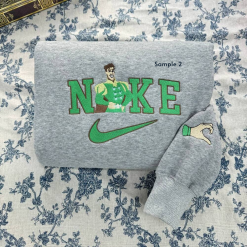 Tiana Princess And The Frog Cast Disney Embroidered Sweatshirts, Nike Matching Embroidery (5)