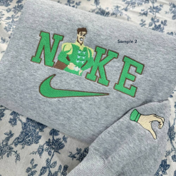 Tiana Princess And The Frog Cast Disney Embroidered Sweatshirts, Nike Matching Embroidery (6)