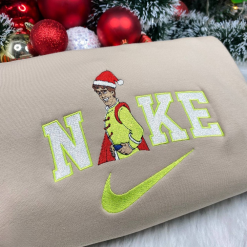 Tiana Princess And The Frog Disney Nike Embroidered Sweatshirts, Disney Nike Matching Embroidery