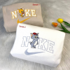 Spiderman Miles Morales and Gwen Stacy Nike Embroidered Sweatshirts, Nike Matching Embroidery