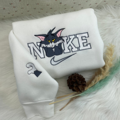 Tom And Jerry Nike Matching Embroidered Sweatshirts, Hoodie, T-shirt