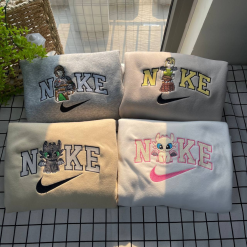 Toothless Night Fury And Light How To Train Your Dragon Disney Nike Embroidered Sweatshirt, Nike Matching Embroidered Hoodies