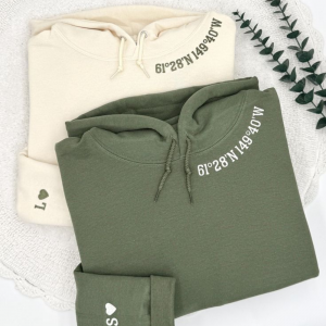 Top 5 Custom Embroidered Sweatshirts for Couples 2025