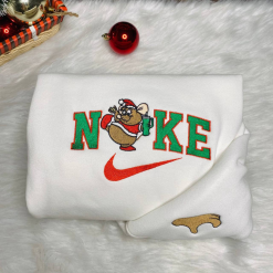 Vintage Jaq and Gus Cinderella Nike Embroidered Sweatshirts, Nike Matching Embroidery (3)